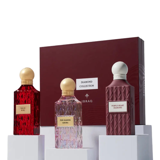 IBRAQ - Diamond Maroon Box 3pcs